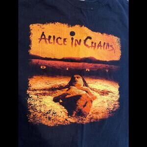 Vintage Alice In Chains dirt t-shirt Gildan heavy cotton medium
